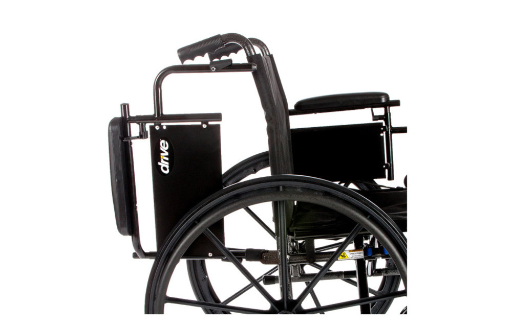 Cruiser X4 Wheelchair Adjustable Seat Height Detachable Desk Arm (ADDA) Foot Rest (SF) 300lbs