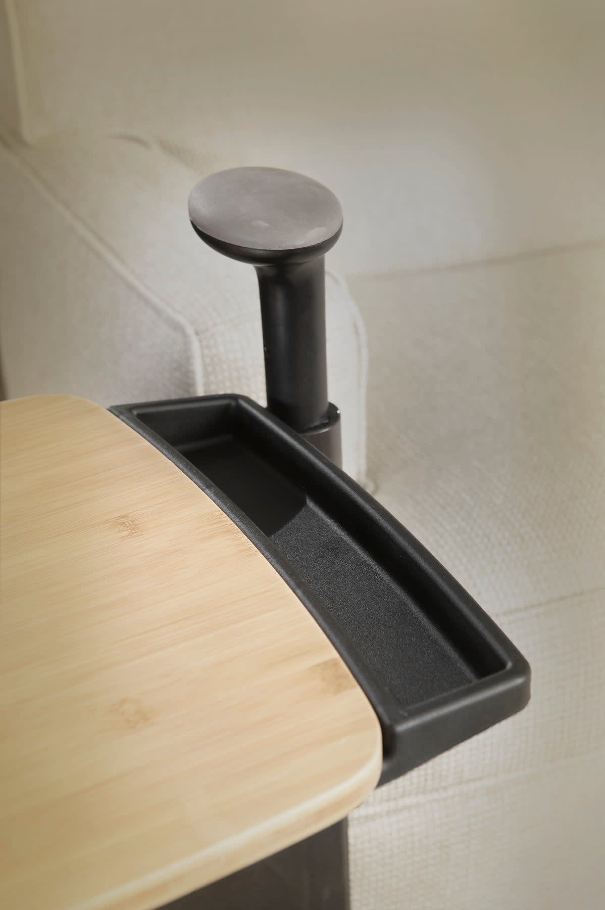 SIG-Signature Stander Stander Signature Life Independence Tray Table w/Handle Cup Holder & Pouch