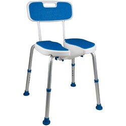 PCP Medical PCP Adjustable Padded Bath Chair w/Hygienic Cutout