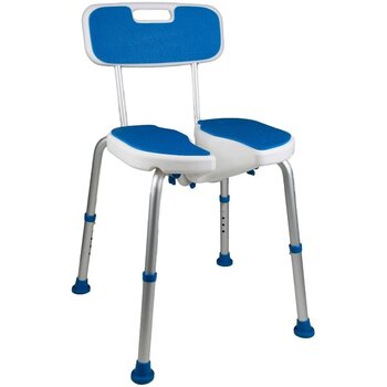 PCP-PCP Medical PCP Adjustable Padded Bath Chair w/Hygienic Cutout