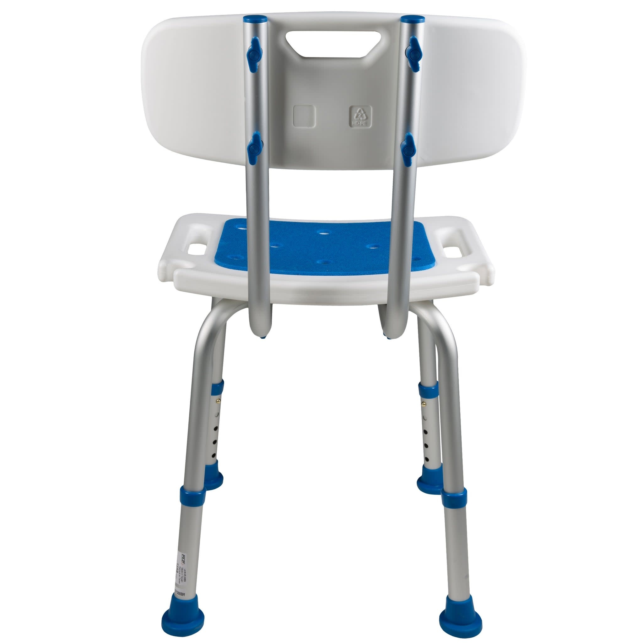 PCP-PCP Medical PCP Adjustable Padded Bath Seat w/Back