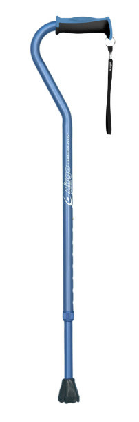 ARGO-Airgo Airgo Comfort-Plus Aluminum Cane w/Offset Handle