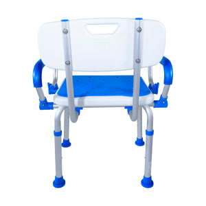 PCP-PCP Medical PCP Shower Chair w/Back & Flip-Up Arms