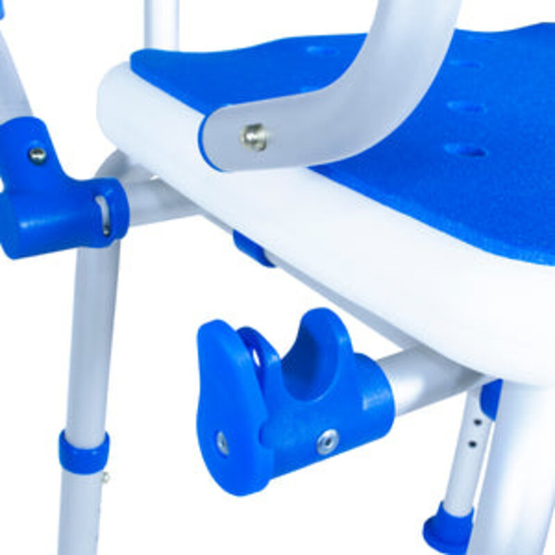 PCP-PCP Medical PCP Shower Chair w/Back & Flip-Up  Arms