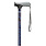 Carex Carex Soft Grip Derby Cane Blue