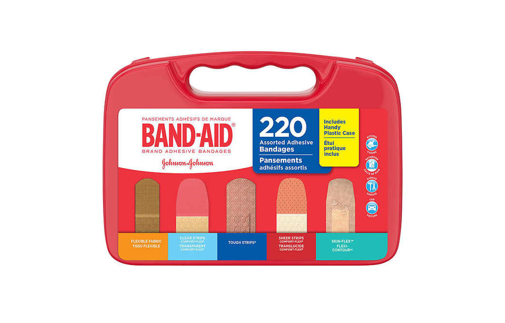 Band-Aid Assorted Sizes 220/bx