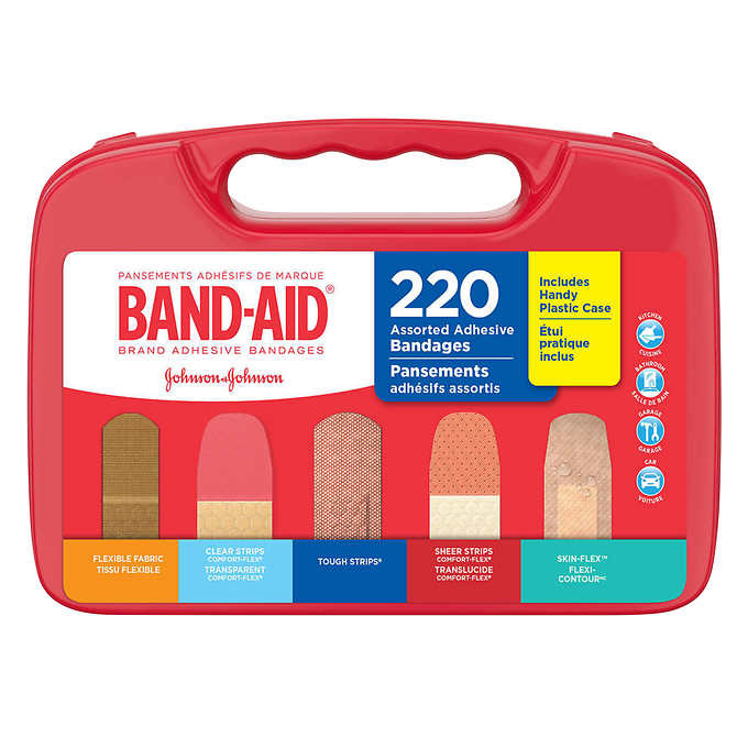 Band-Aid Assorted Sizes 220/bx