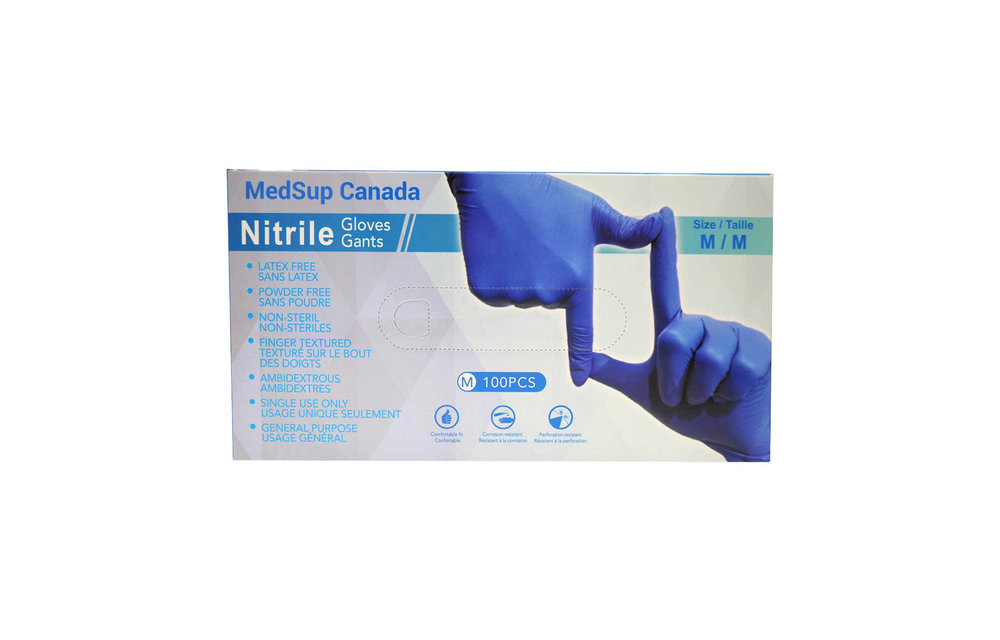 MedSup Canada Nitrile Gloves