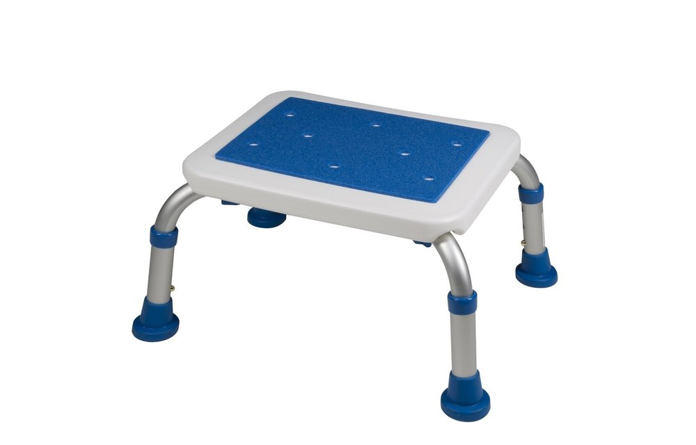 Adjustable Bath Step Seat 300lbs