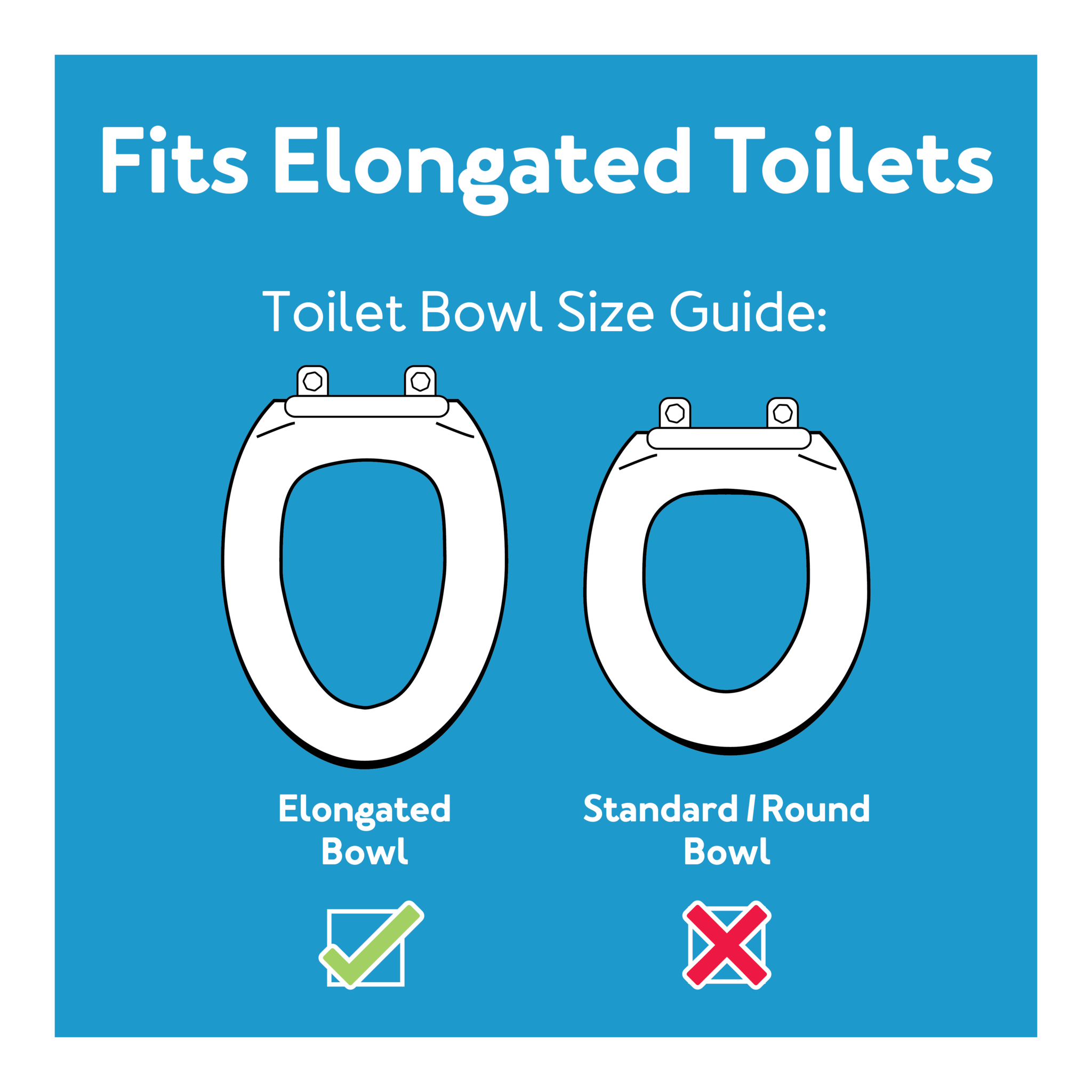 CRX-Carex Carex 3.5" Toilet Seat Elevator w/Handles Elongated