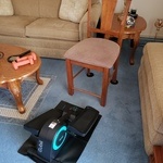 Cubii Jr. Compact Seated Elliptical with Built-in Display Monitor and Non-slip Mat