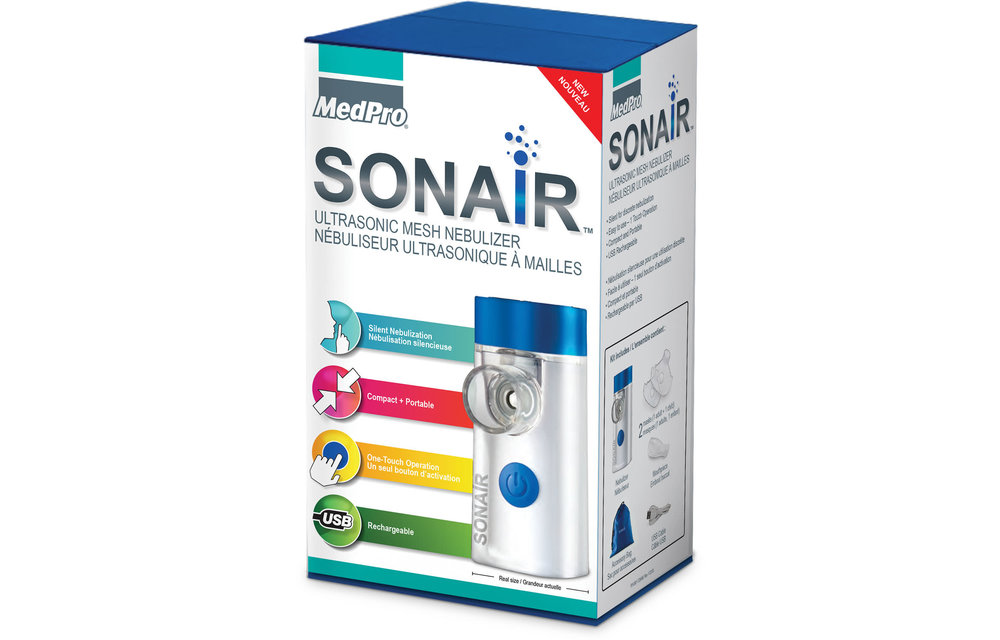 AMG Sonair Ultra Sonic Mesh Nebulizer