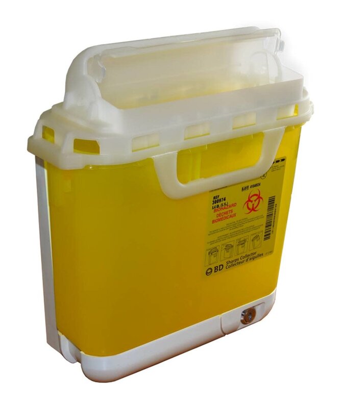 BD-BD Medical Guardian Wall Bracket For 5.4qt  5.1L Sharps Container