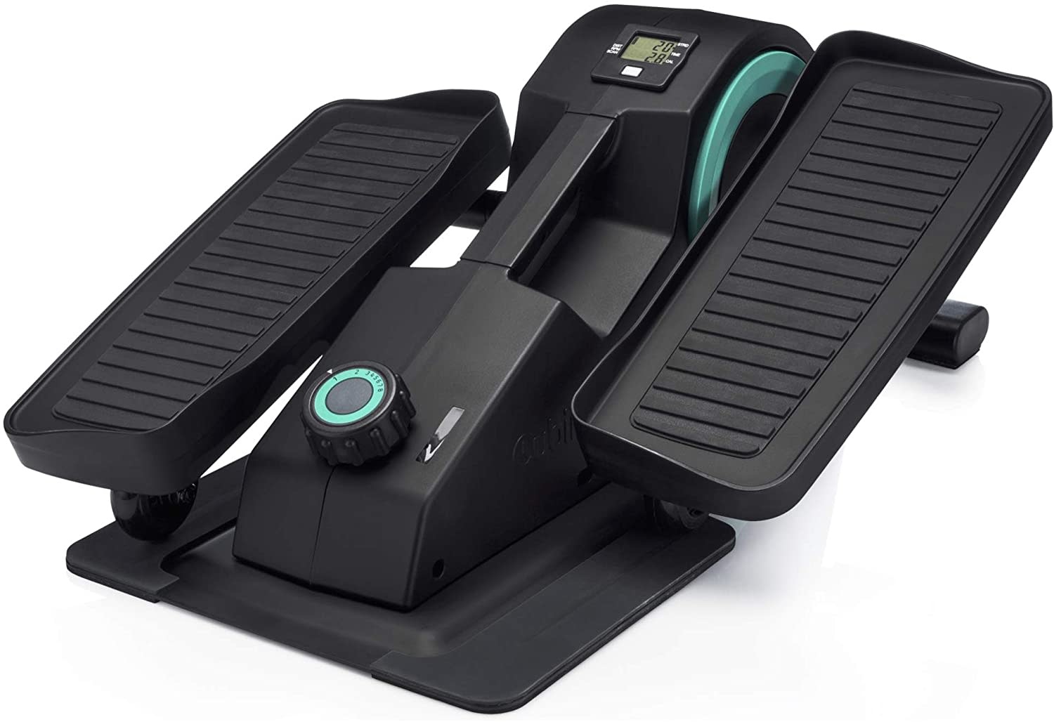 Cubii Jr. Compact Seated Elliptical with Built-in Display Monitor and Non-slip Mat