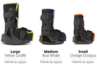 Pediatric Walker Boot MiniTrax™ Left & Right Foot