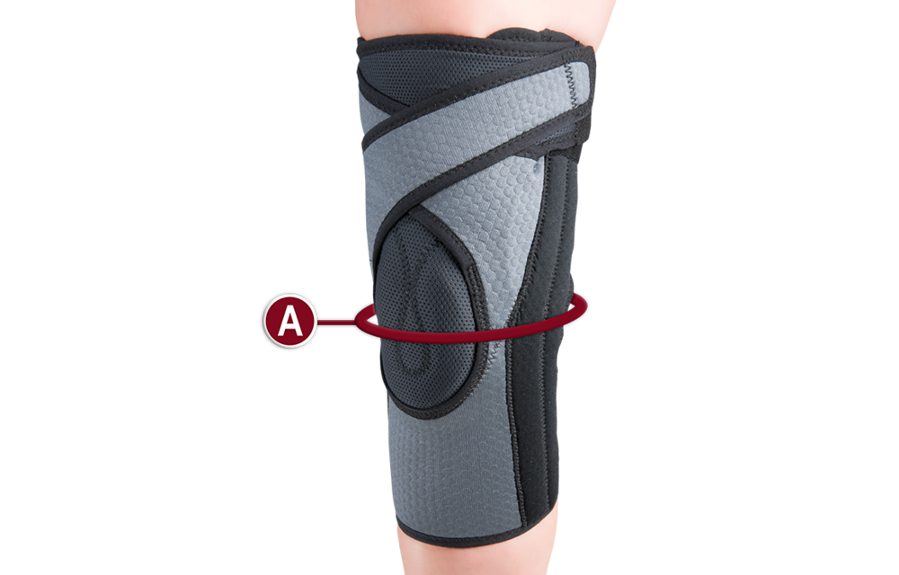 OTC Airmesh Knee Support w/Patella Uplift