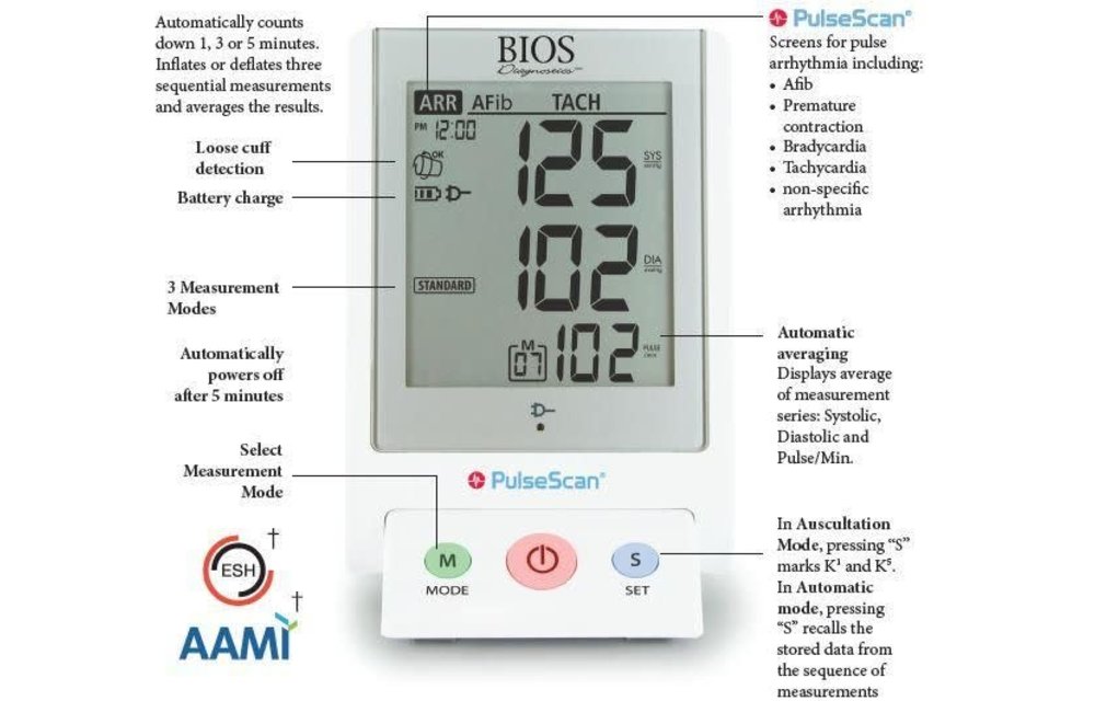 Bios Automatic Professional Blood Pressure Monitor
