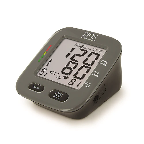 Bios Compact Blood Pressure Monitor with Bluetooth Silver