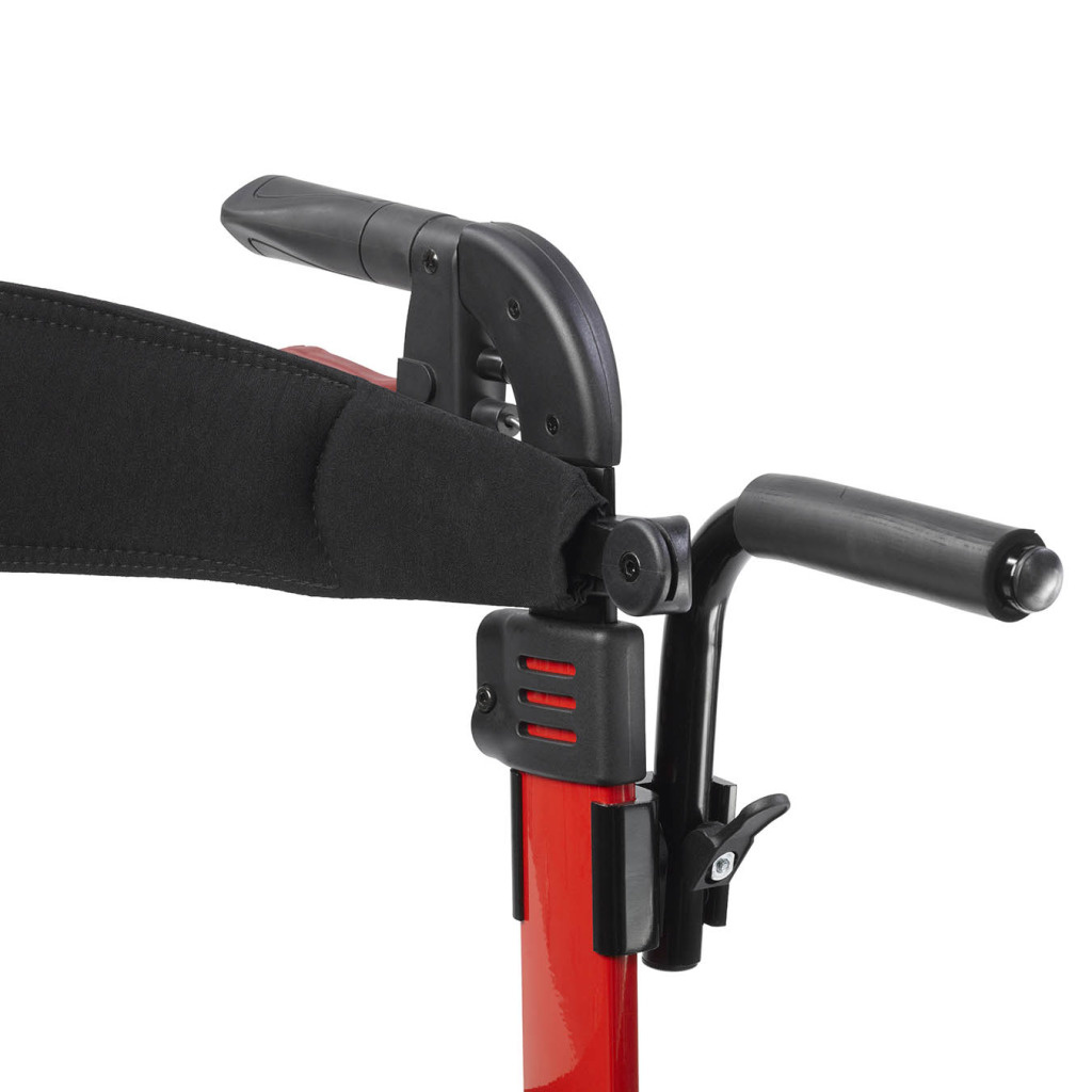 Drive Nitro Rollator Red Duet Transport/Walker