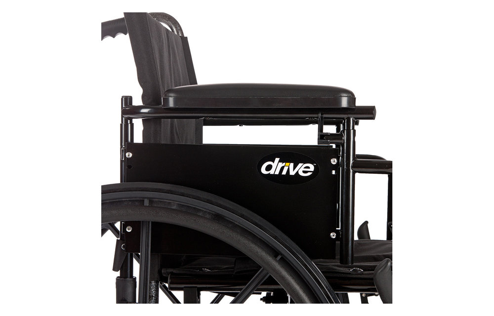 Cruiser X4 Wheelchair Adjustable Seat Height Detachable Desk Arm (ADDA) Foot Rest (SF) 300lbs