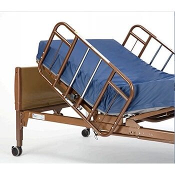 Invacare Invacare Full-Electric Hospital Bed Package with Half Rails & Mattress