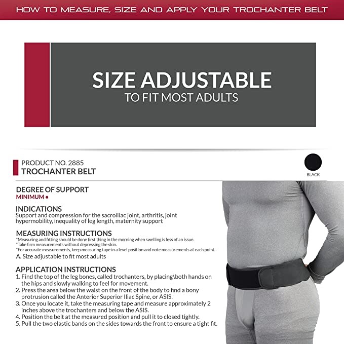 OTC Airway Surgical OTC Sacroiliac Support Trochanter SI Belt