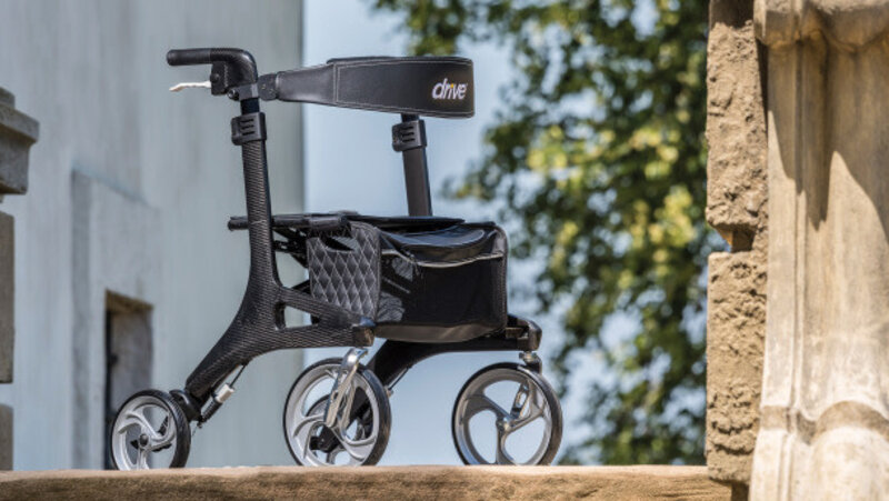 DRV-Drive Medical Drive Nitro Elite CF Carbon Fiber Rollator