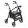 Drive Medical Drive Duet Rollator/Transport Chair 8" Castors Black