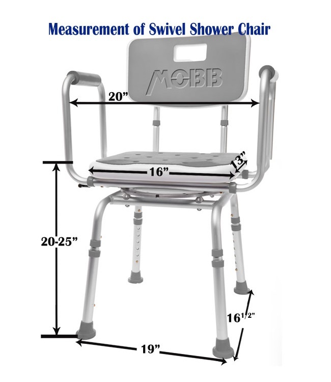 Mobb Swivel Shower Chair 2.0