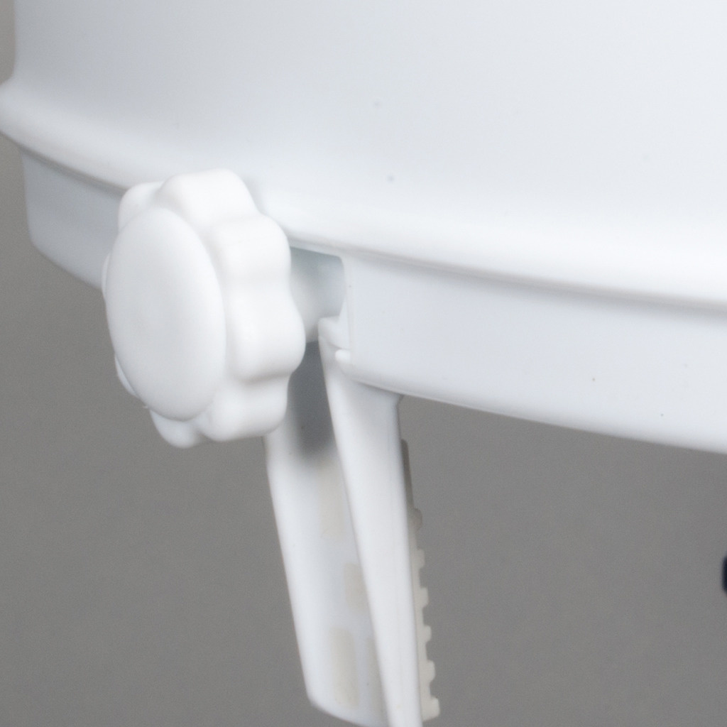 Drive Raised Toilet Seat without Lid 2"