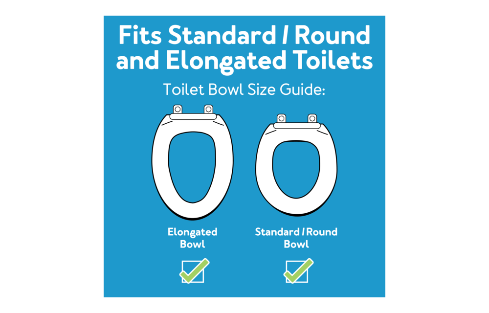 Carex 5" EZ Lock Raised Toilet Seat w/Adjustable Arms