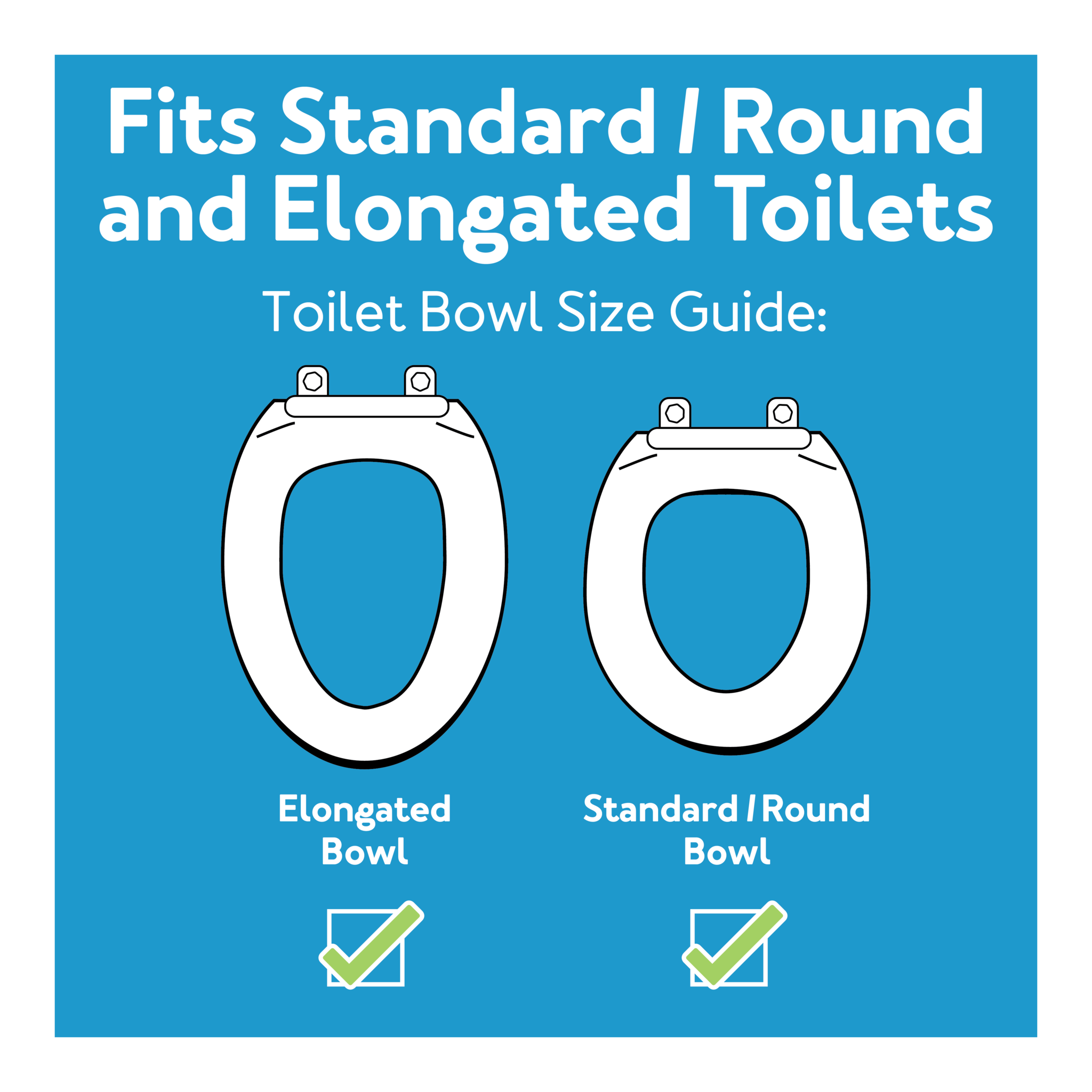 Carex 5" EZ Lock Raised Toilet Seat w/Adjustable Arms