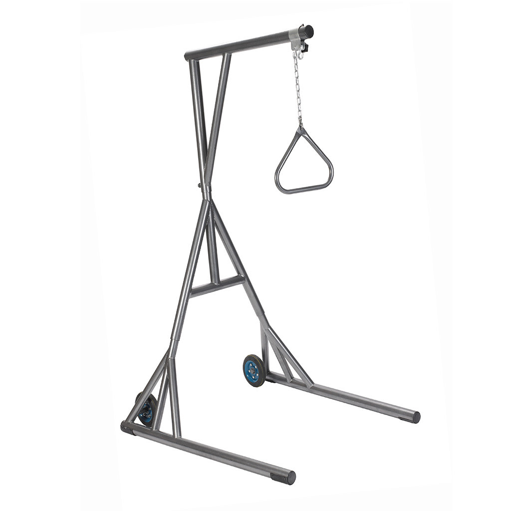 DRV-Drive Medical Free Standing Trapeze  w/Wheels Heavy Duty