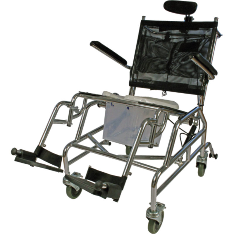 ATS-Artisan Tilt Wheeled Commode Padded Seat