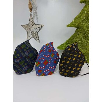 Maskwell Christmas Reusable Face Mask Silver Ion Technology