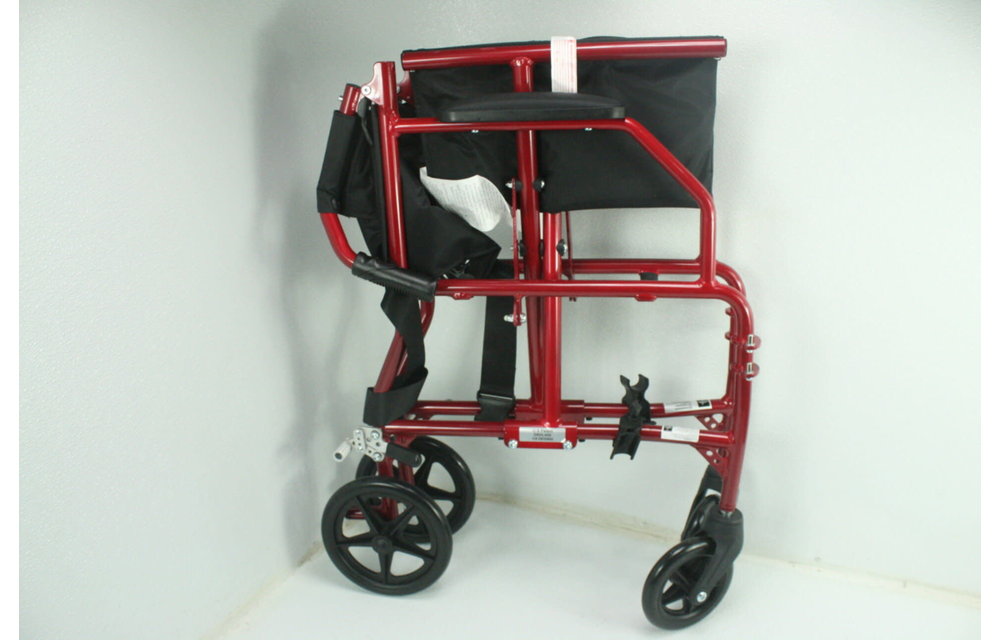 Medline Ultralight Transport Wheelchair 19”
