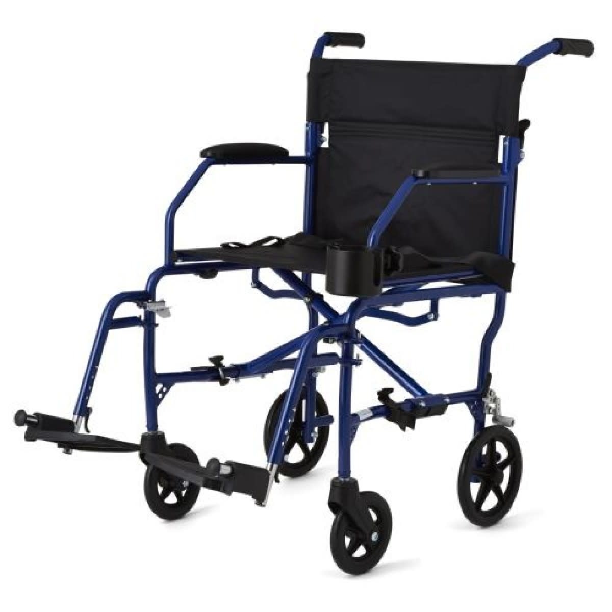 ML-MedLine Medline Ultralight Transport Wheelchair 19”
