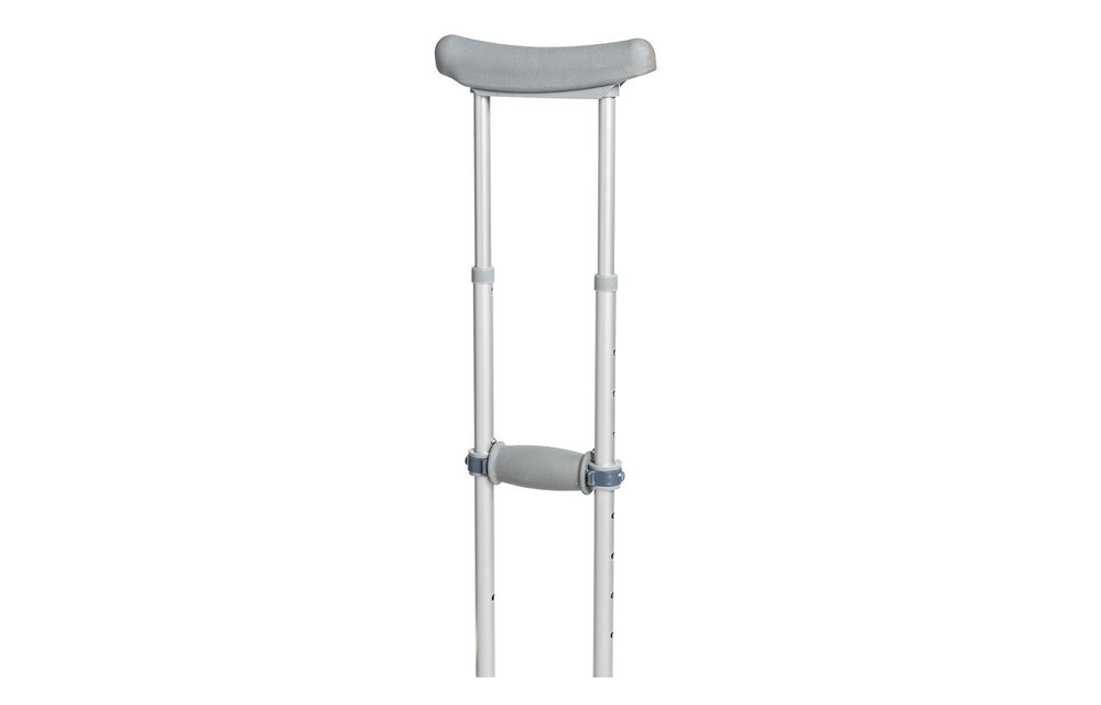 Drive Universal Quick Adjust Crutches Range 4'6" - 6'6" Pair 300lb
