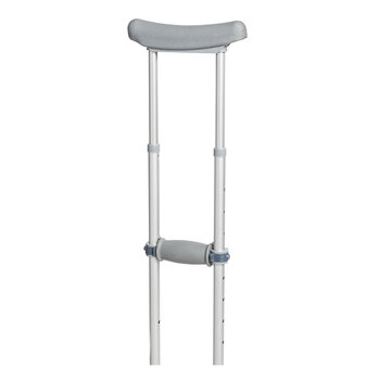 Drive Medical Drive Universal Quick Adjust Crutches Range 4'6" - 6'6" Pair 300lb