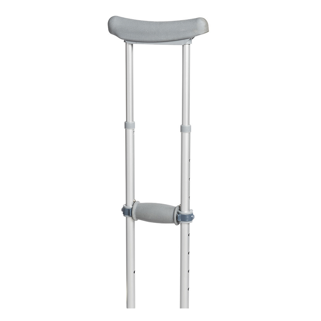 Drive Universal Quick Adjust Crutches Range 4'6" - 6'6" Pair 300lb