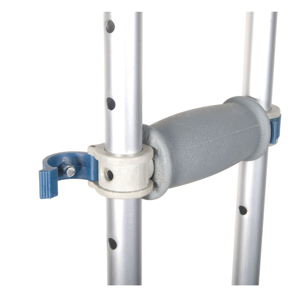 Drive Universal Quick Adjust Crutches Range 4'6" - 6'6" Pair 300lb