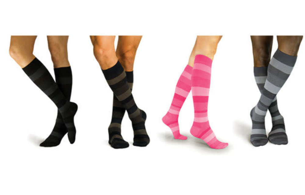 Microfiber Shades for Men Knee High 15-20mmHg