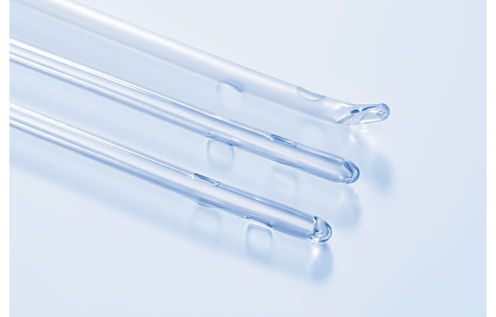 GentleCath Male 14fr 16" PVC Coude Tip 100/bx