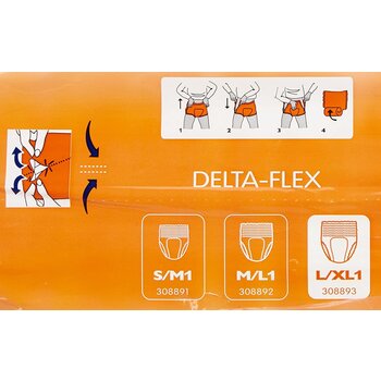 Abena Abena Delta-Flex Underwear with Tear-Away Seams