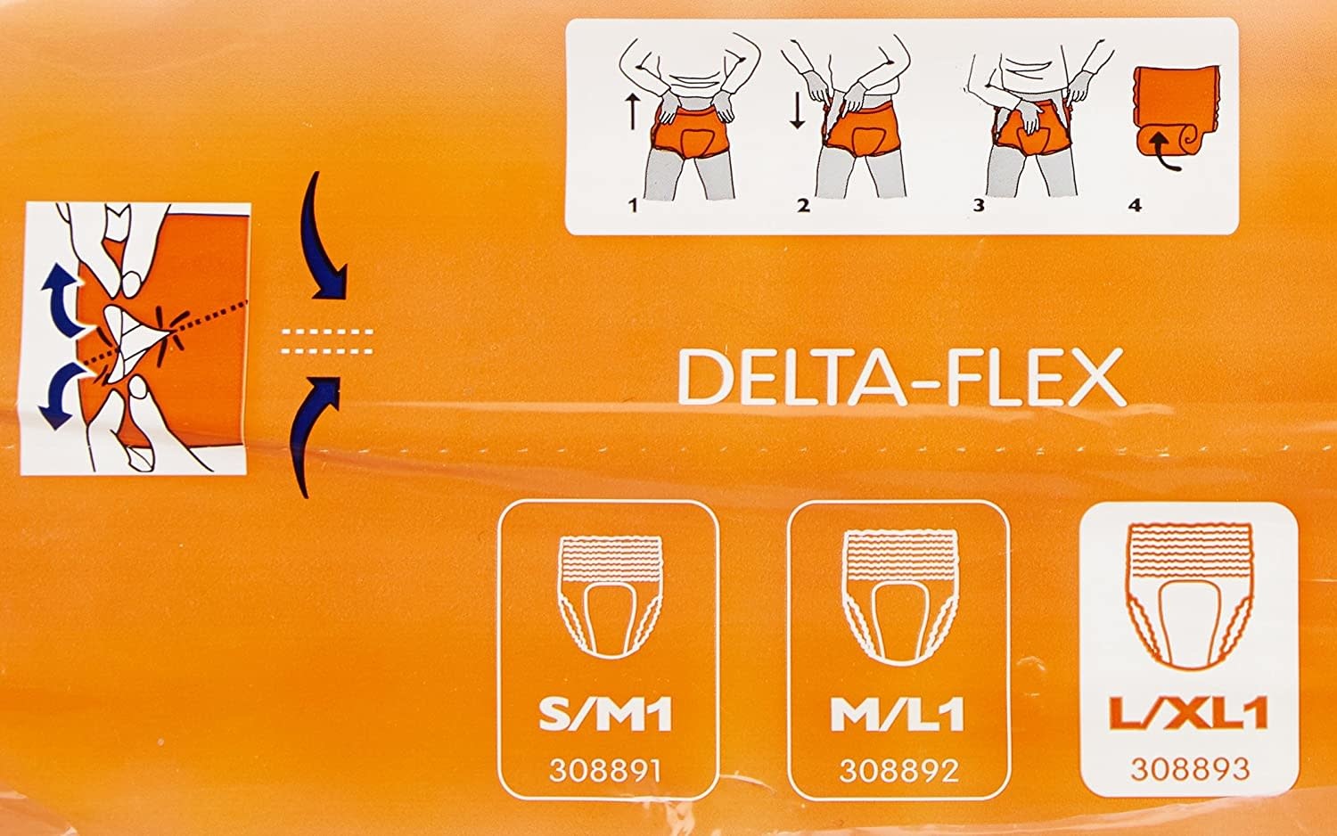 Abena Delta-Flex Underwear with Tear-Away Seams