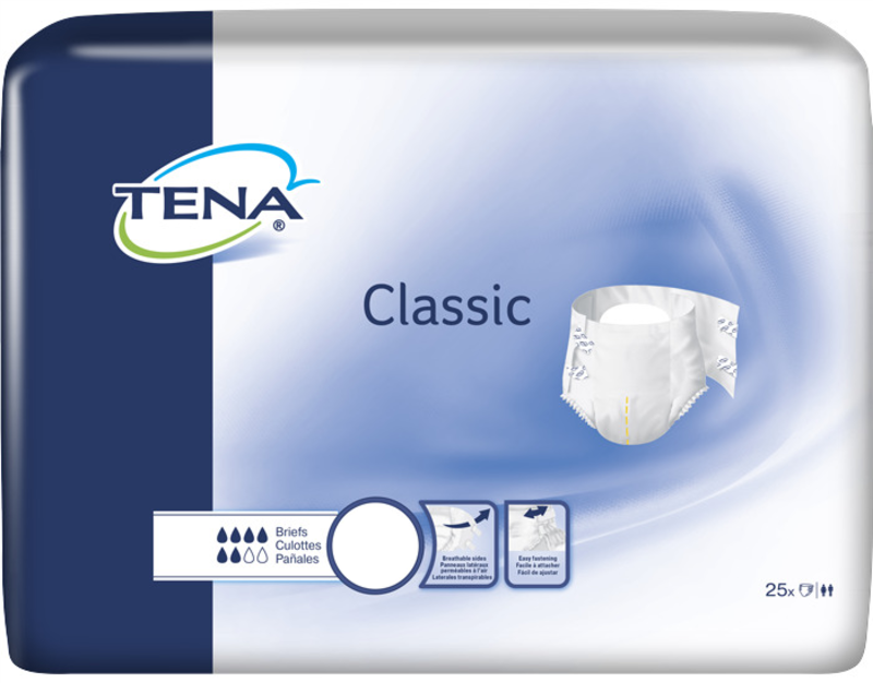 TENA-Tena Tena Classic Brief XL 25/bg  4/bx