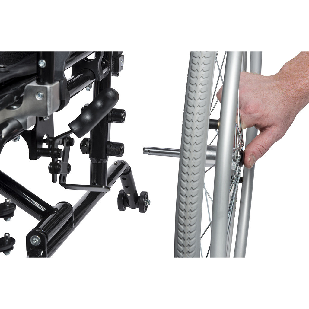 DRV-Drive Medical Drive Lynx Ultra Lightweight Wheelchair with Elevated Leg Rest