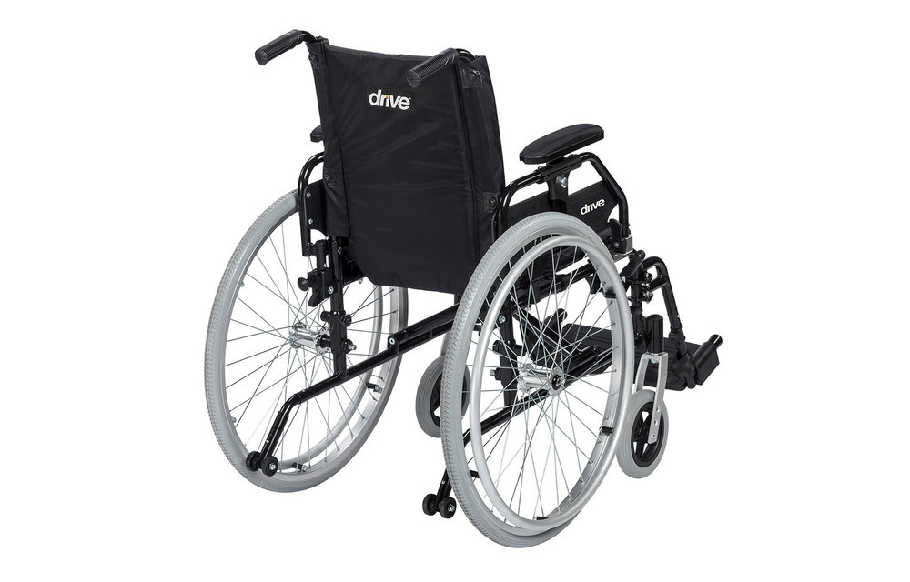 Drive Lynx Ultra Lightweight Wheelchair with Elevated Leg Rest