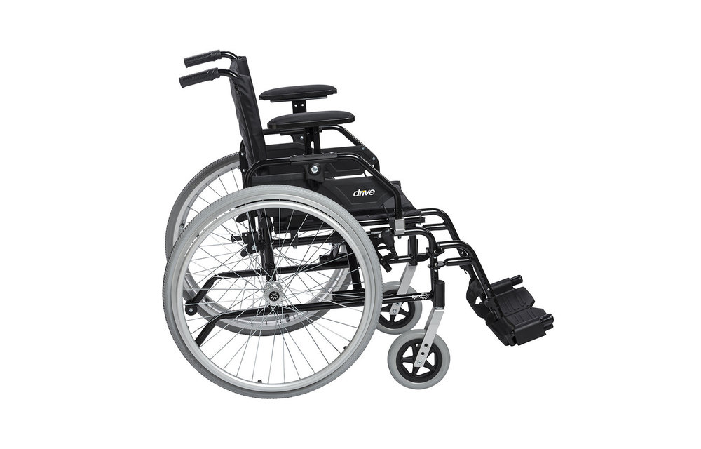 Drive Lynx Ultra Lightweight Wheelchair with Elevated Leg Rest