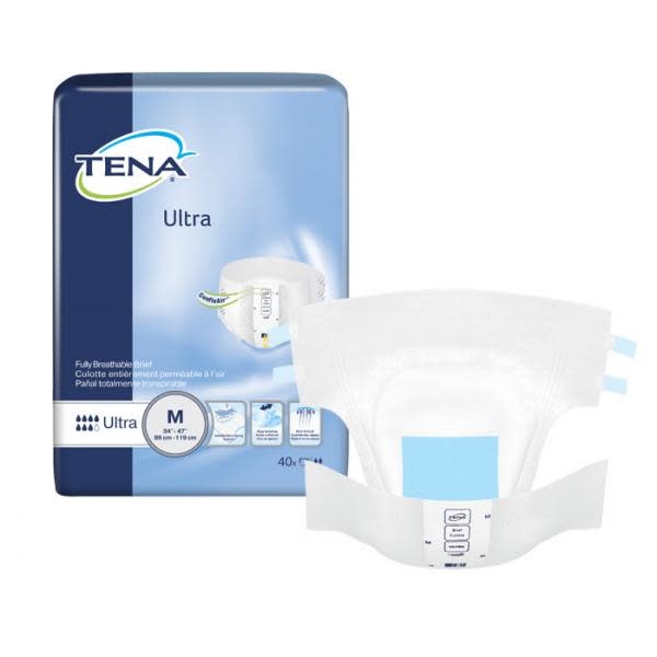 TENA-Tena Tena Stretch Ultra Brief Medium 40/bg 2/bx
